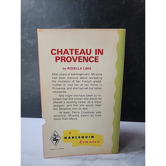 Chateau In Provence By Rozella Lake Paperback - Picture 9 of 10